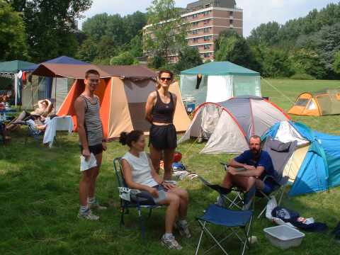 vor dem Start